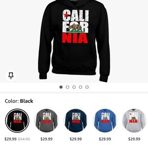 California Republic hoodie